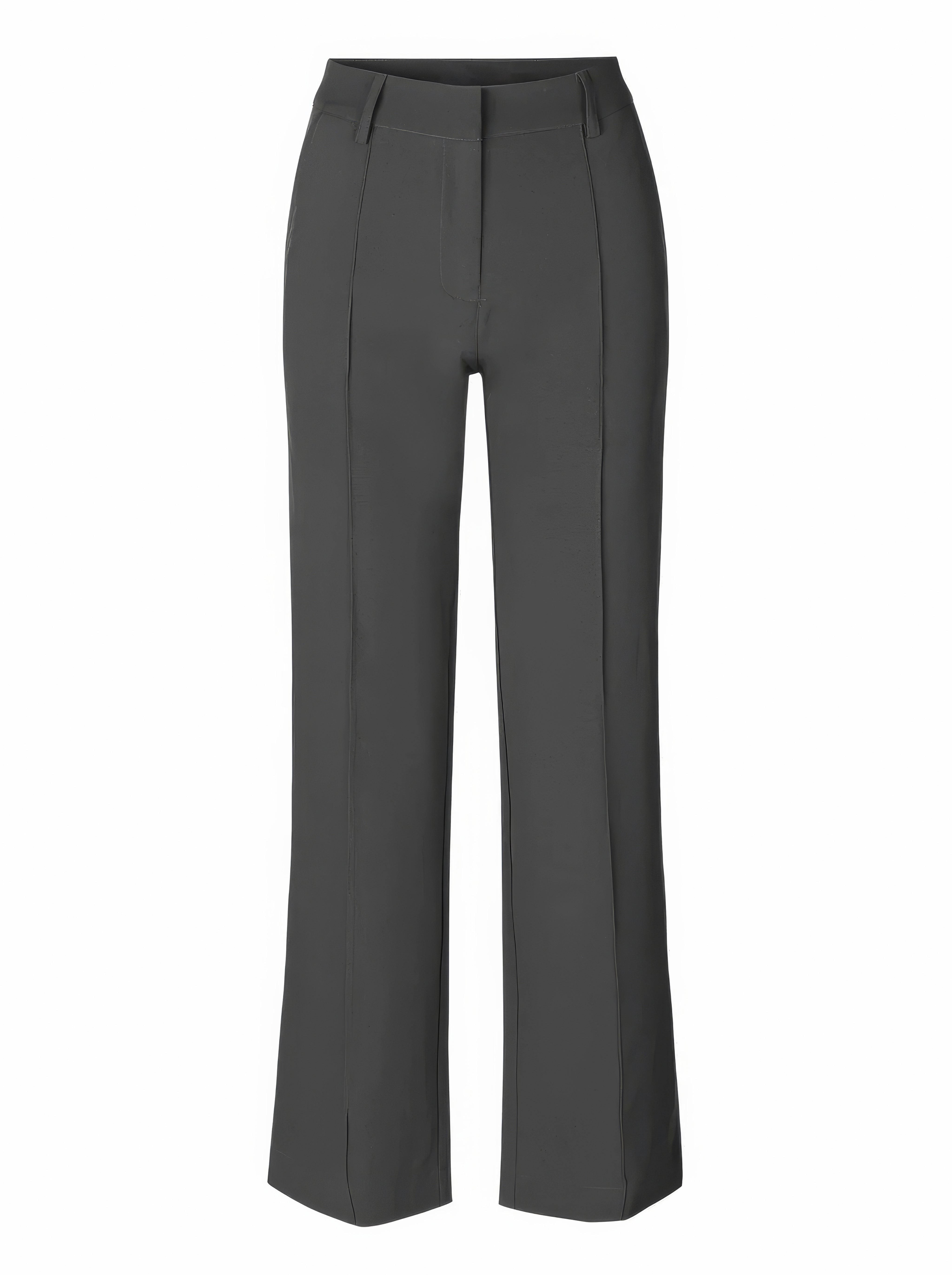 Hoge Taille Dames Pantalon met Rechte Pasvorm
