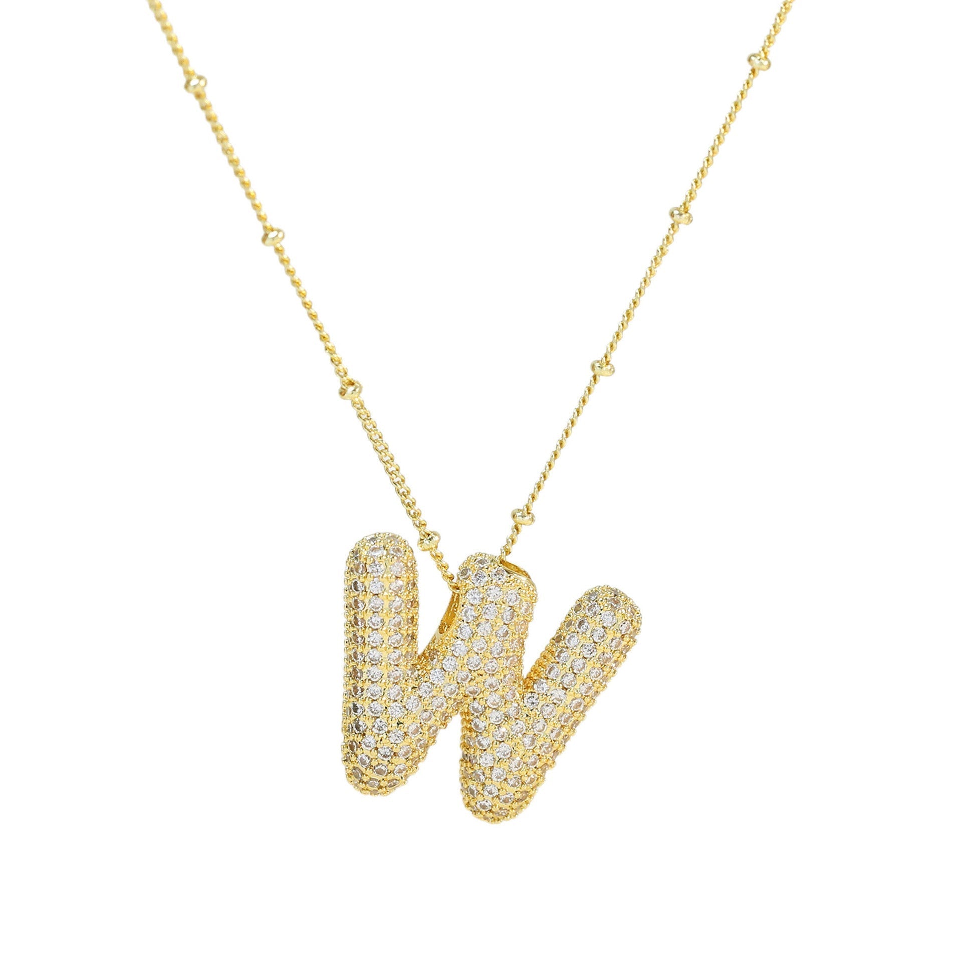 Diamond Bubble Necklace