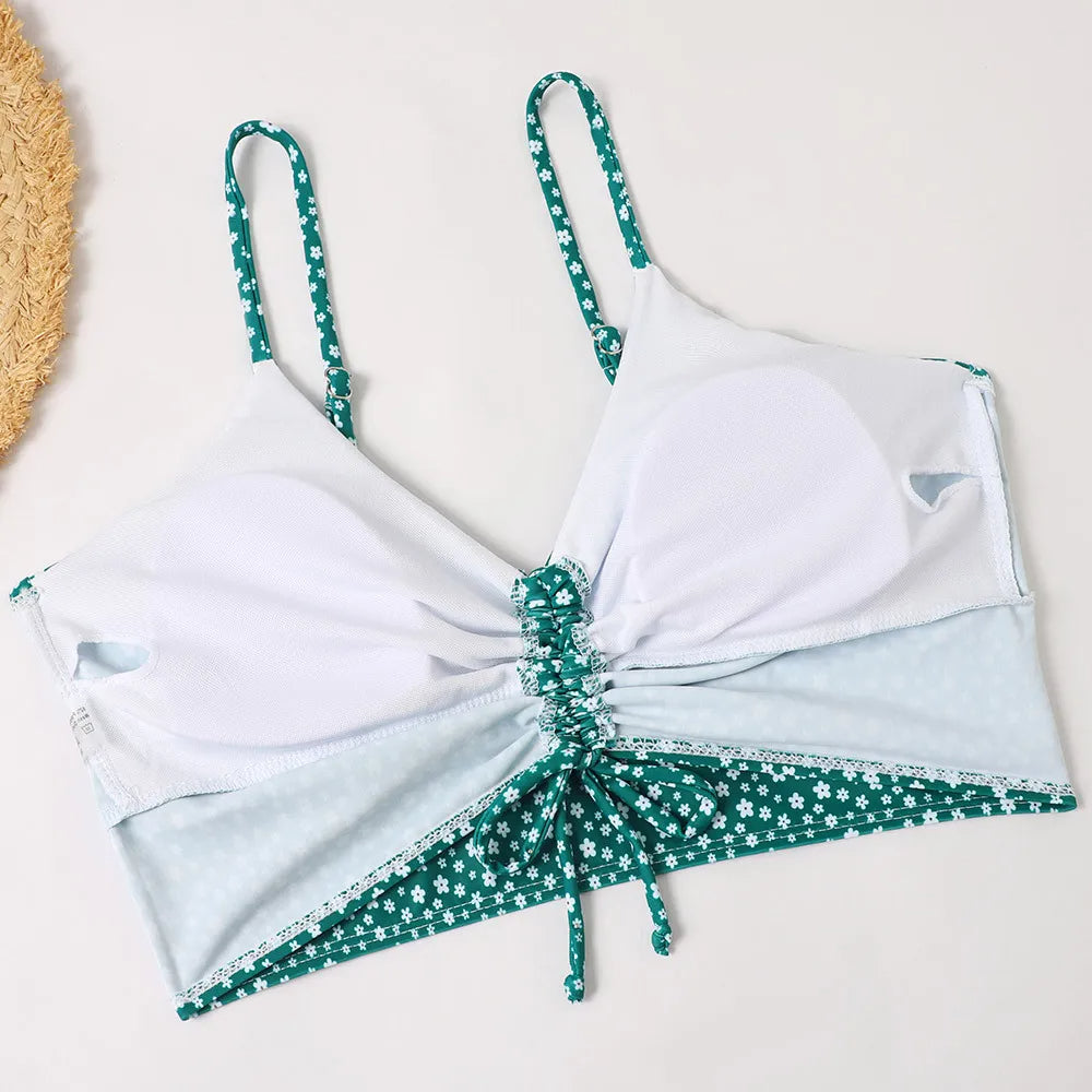 Vivienne | High-Waist Bikini met Bloemenprint