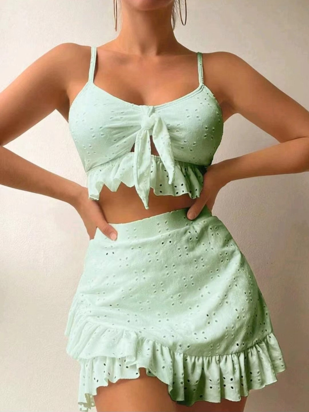 Jasmine | Ruffled Bikini Set