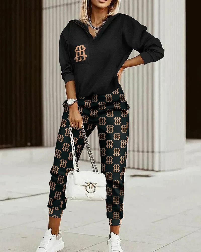 Everlyn | Geometrisch Trainingspak