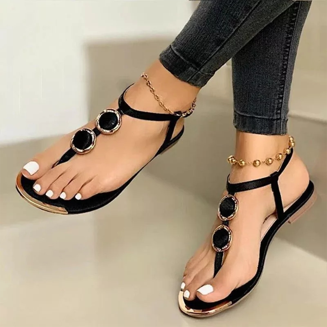 Jalyn | Elegante Sandalen met Gouden Accenten