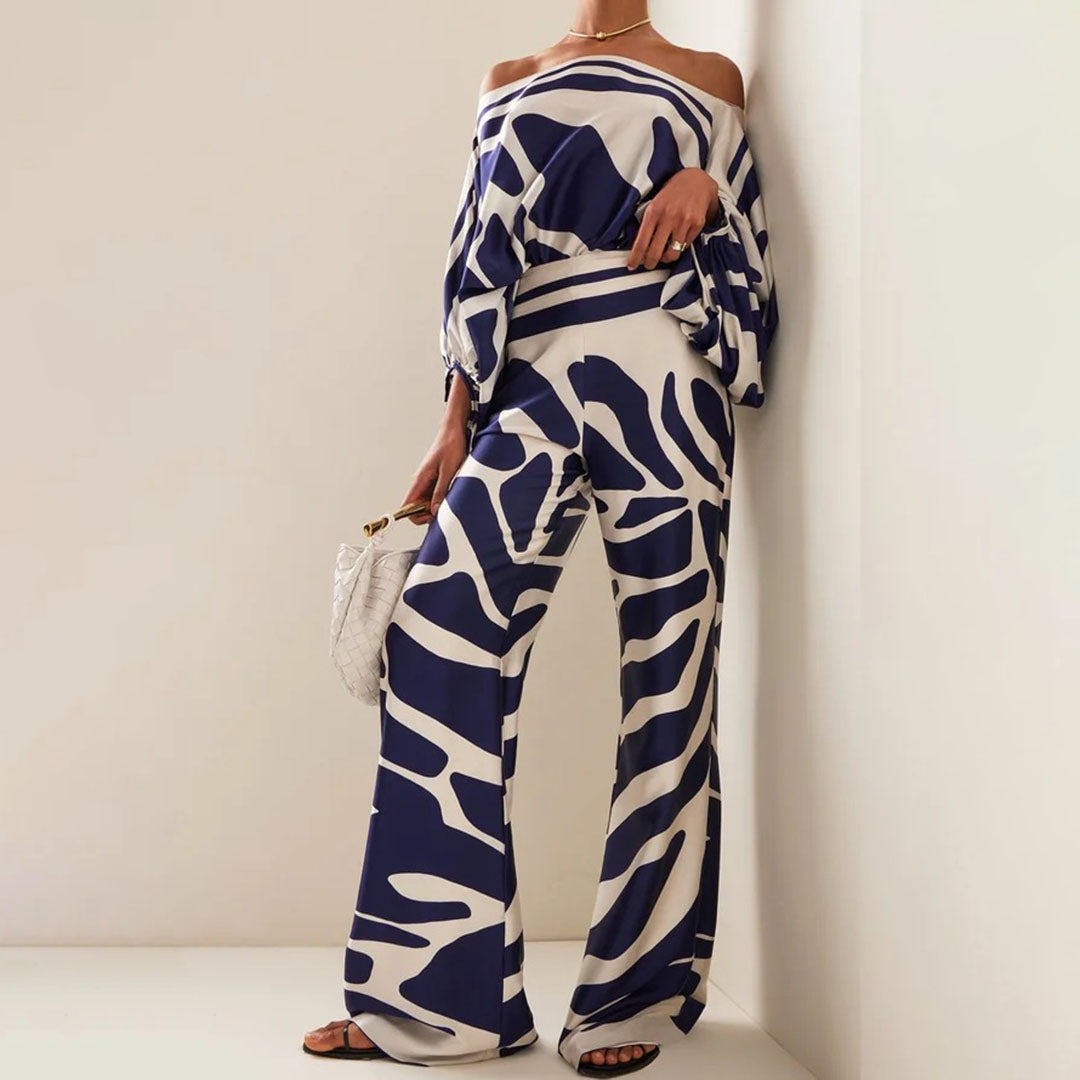 Felicity | Elegante Tweedelige Satijnen Set