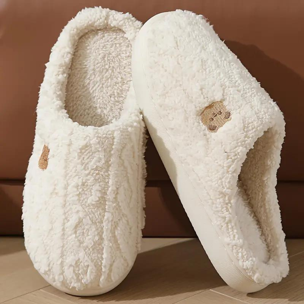 Zachte Gebreide Comfortabele Dames Pantoffels