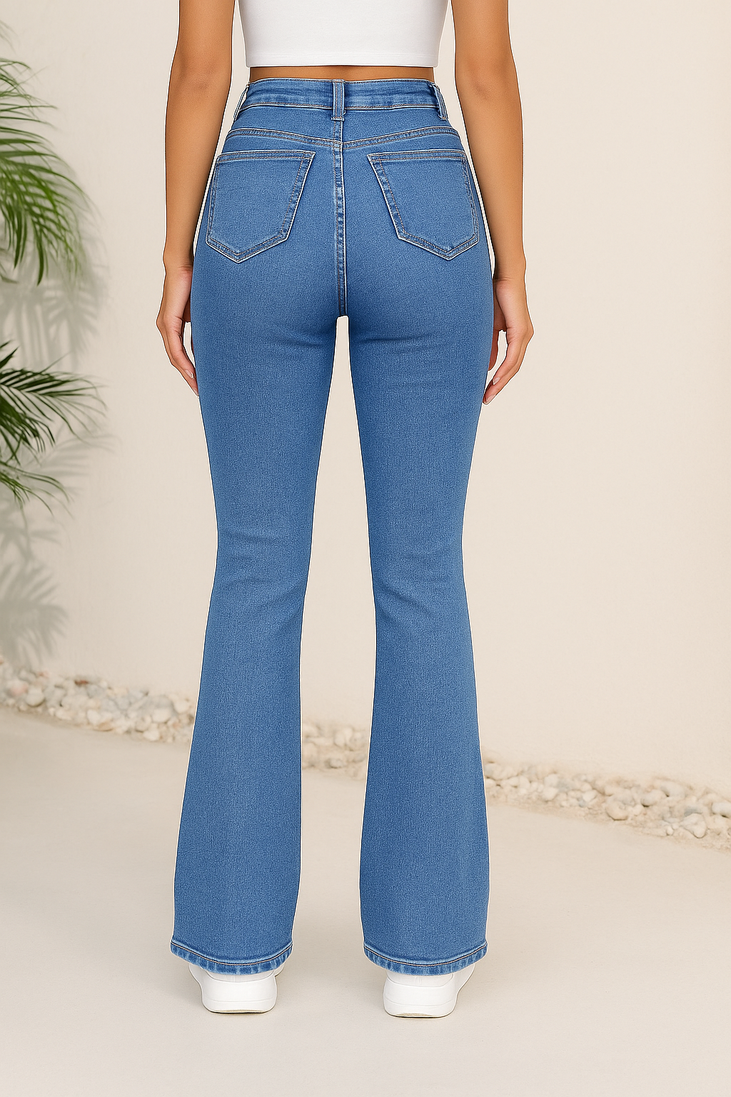 Helsa | Flared Jeans met Hoge Taille
