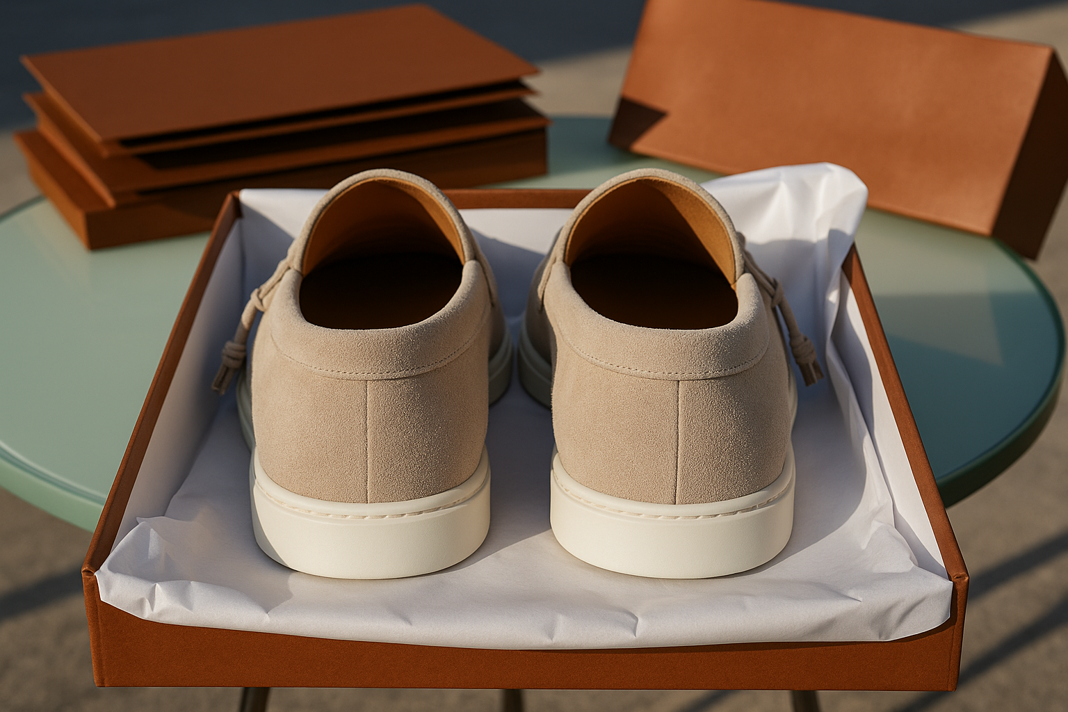 Selin | Suede Dames Loafers
