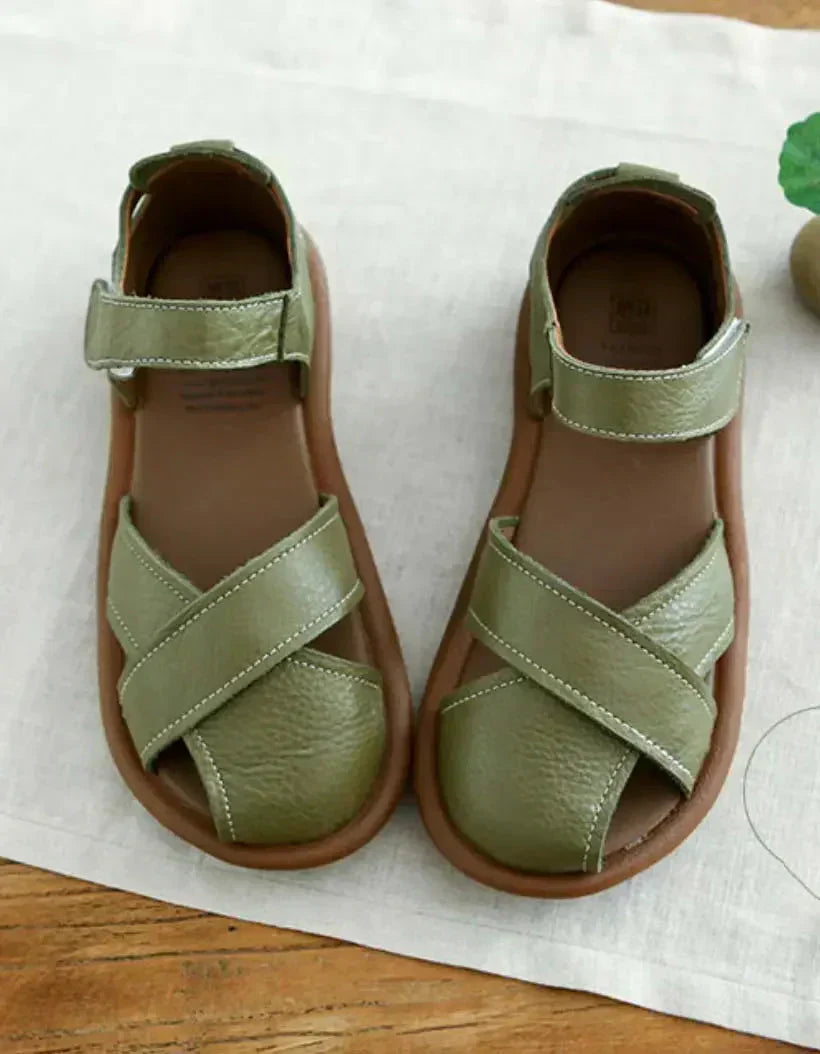Andreja | Comfortabele Dichte Sandalen met Kruisbanden