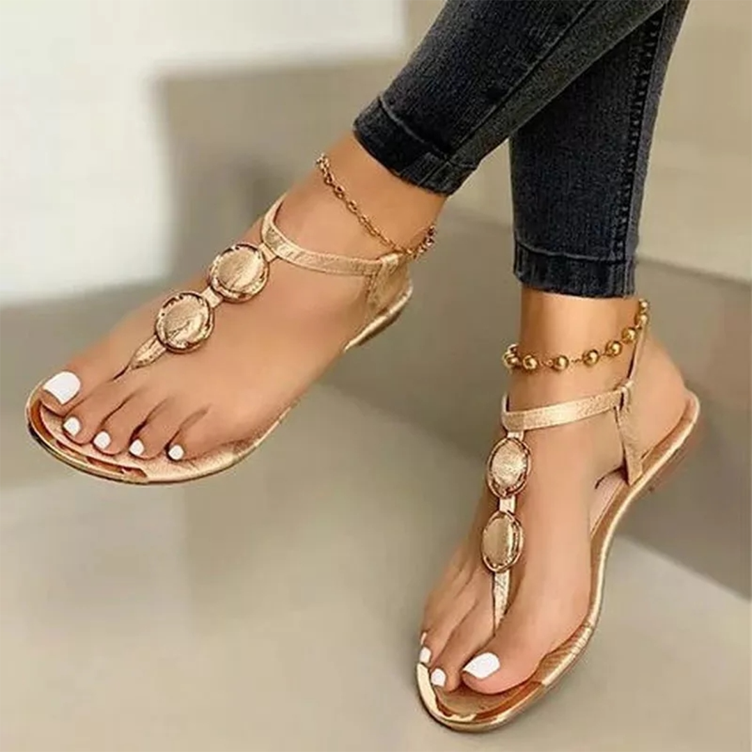 Jalyn | Elegante Sandalen met Gouden Accenten