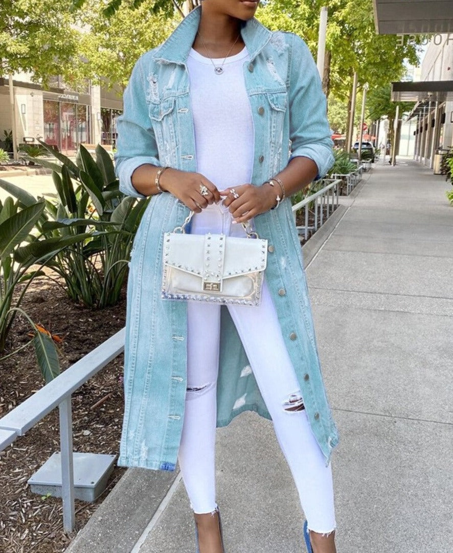 Laila | Oversized Denim Jas