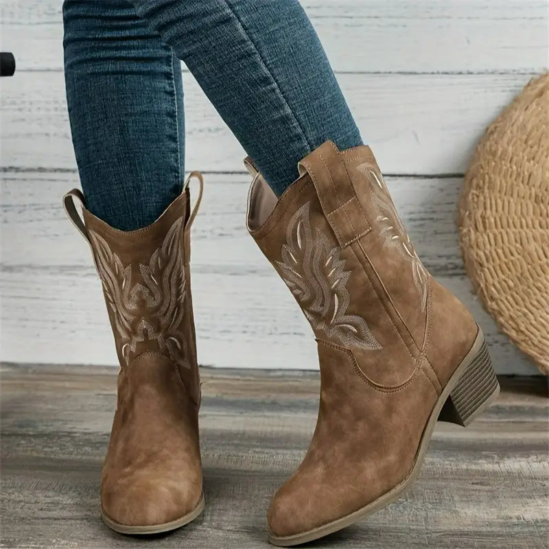 Trendy Elegante Cowboy Dames Laarzen