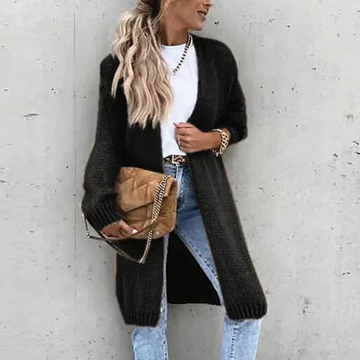 Celeste - Lange Gebreide Cardigan