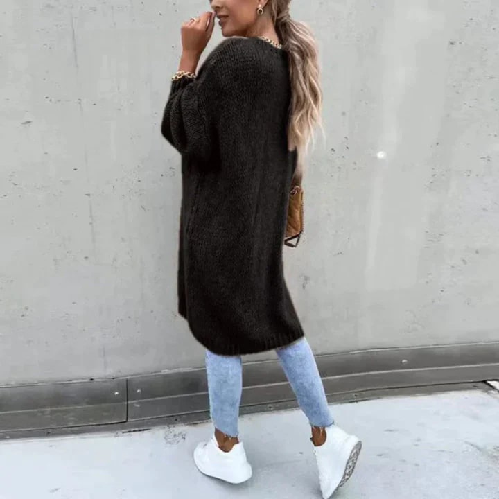 Celeste - Lange Gebreide Cardigan