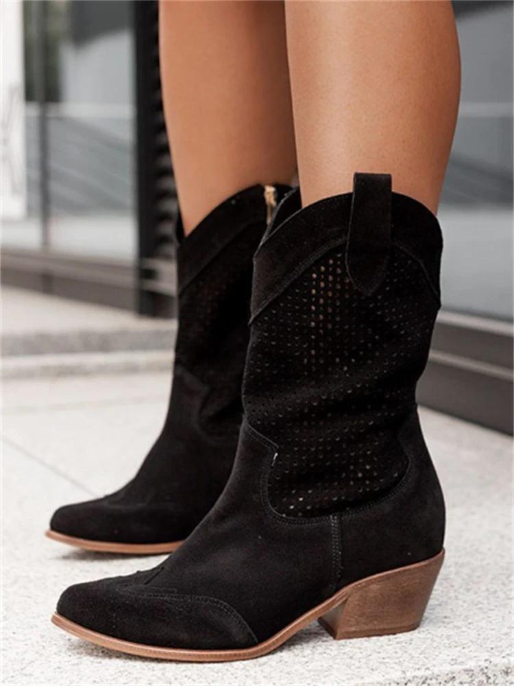 Josephine | Stijlvolle Trendy Cowboylaarzen voor Dames