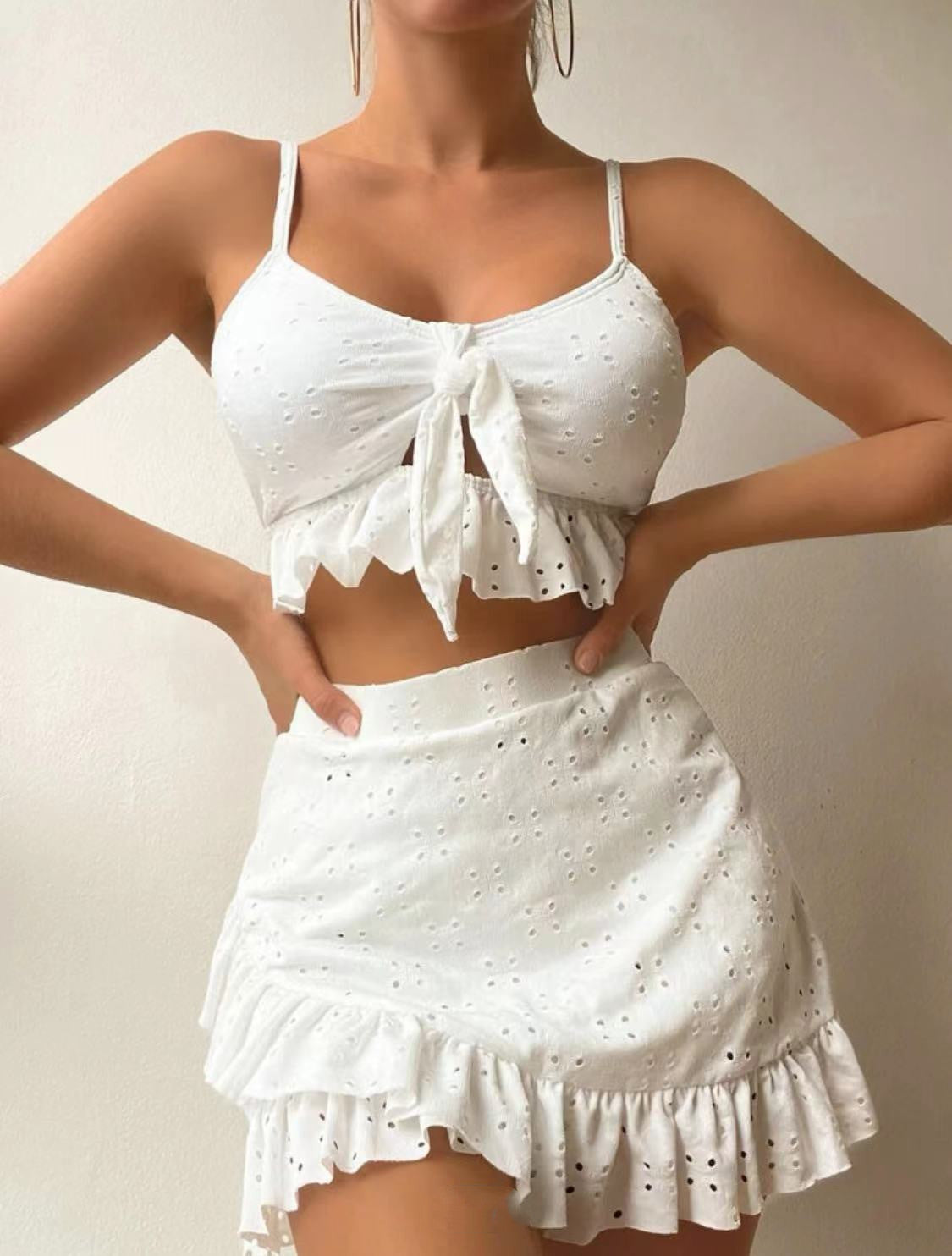 Jasmine | Ruffled Bikini Set