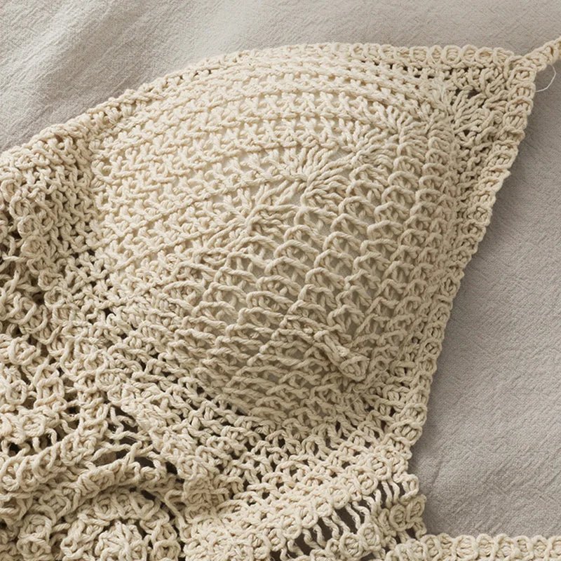 Ailany | Boho Crochet Bikini Top