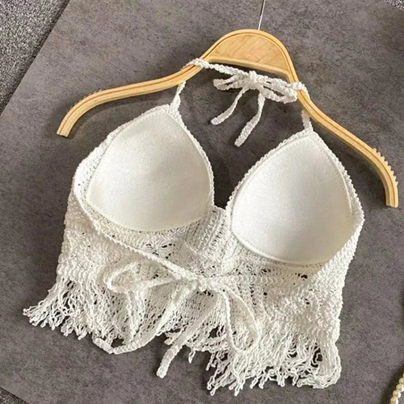Ailany | Boho Crochet Bikini Top
