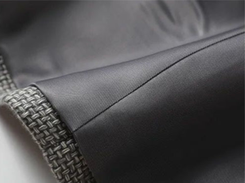 Monah | Mouwloos Blazervest met Asymmetrische Sluiting