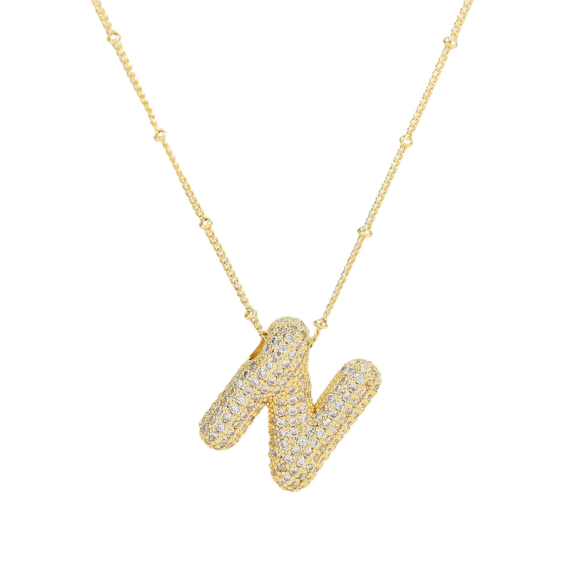 Diamond Bubble Necklace