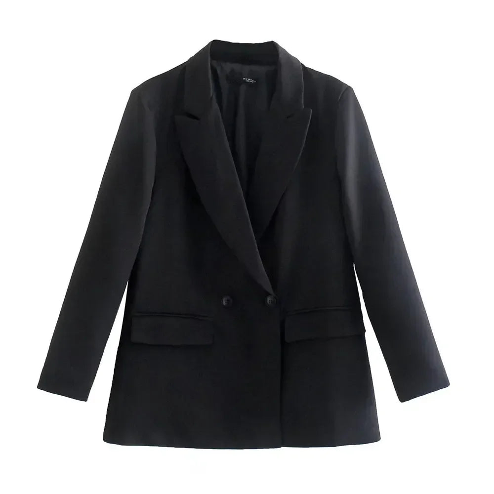 Elegante Trendy Dames Blazer met Zakken