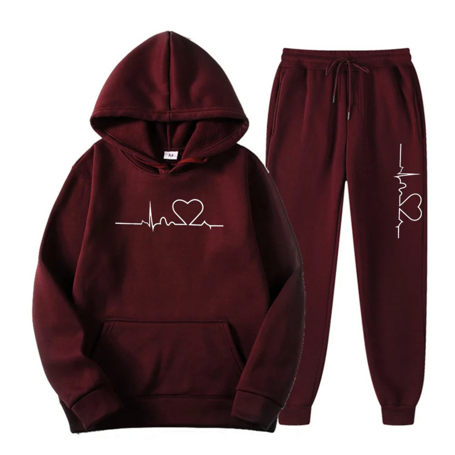 Comfortabele Oversized Dames Hoodie Trainingspak Set