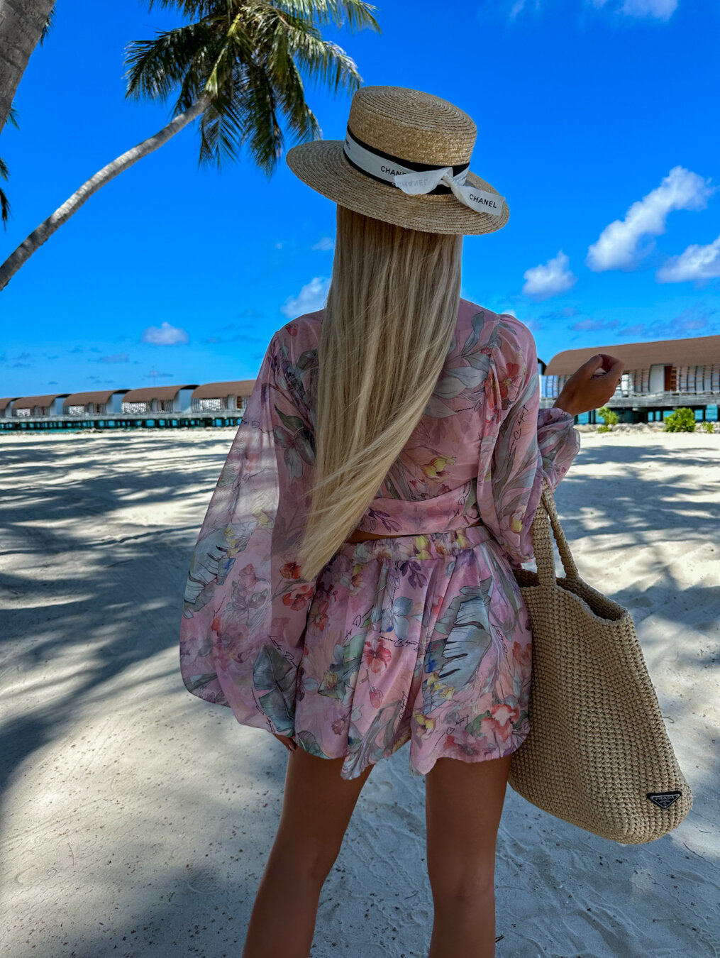 Anthonia | Zomerse Two-Piece Set met Tropische Print