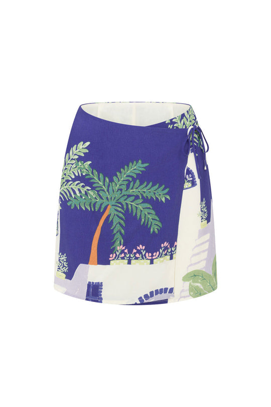 Daelia | Zomerse Two-Piece Set met Botanische Print