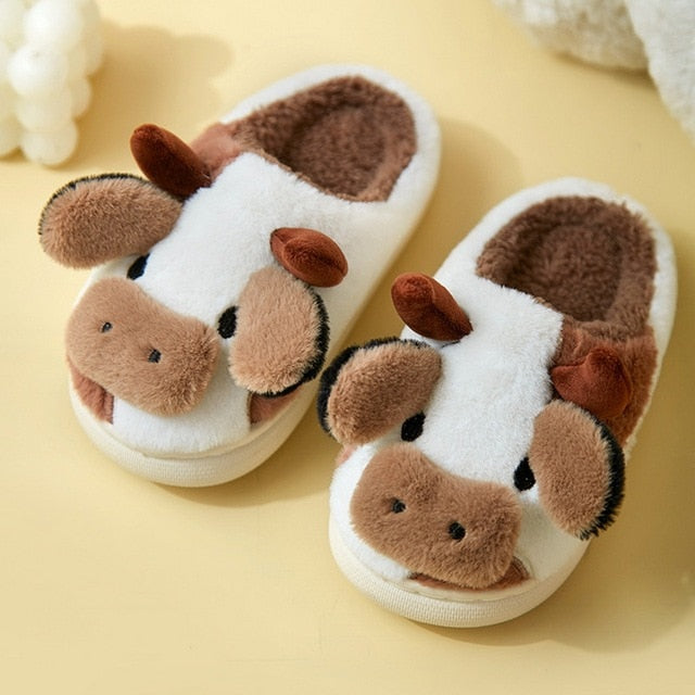 Luxe Comfortabele Vrouwen Pantoffels Met Dierenprint