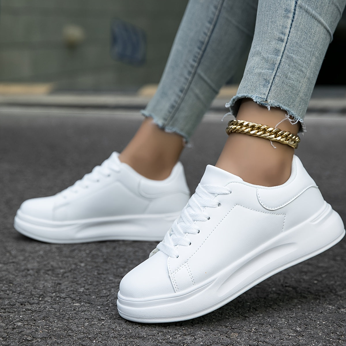 Stijlvolle Comfortabele Dames Sneakers met Lichtgewicht Zool
