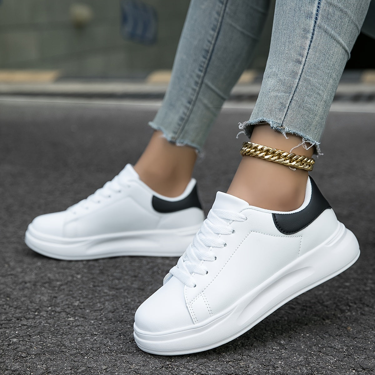 Stijlvolle Comfortabele Dames Sneakers met Lichtgewicht Zool