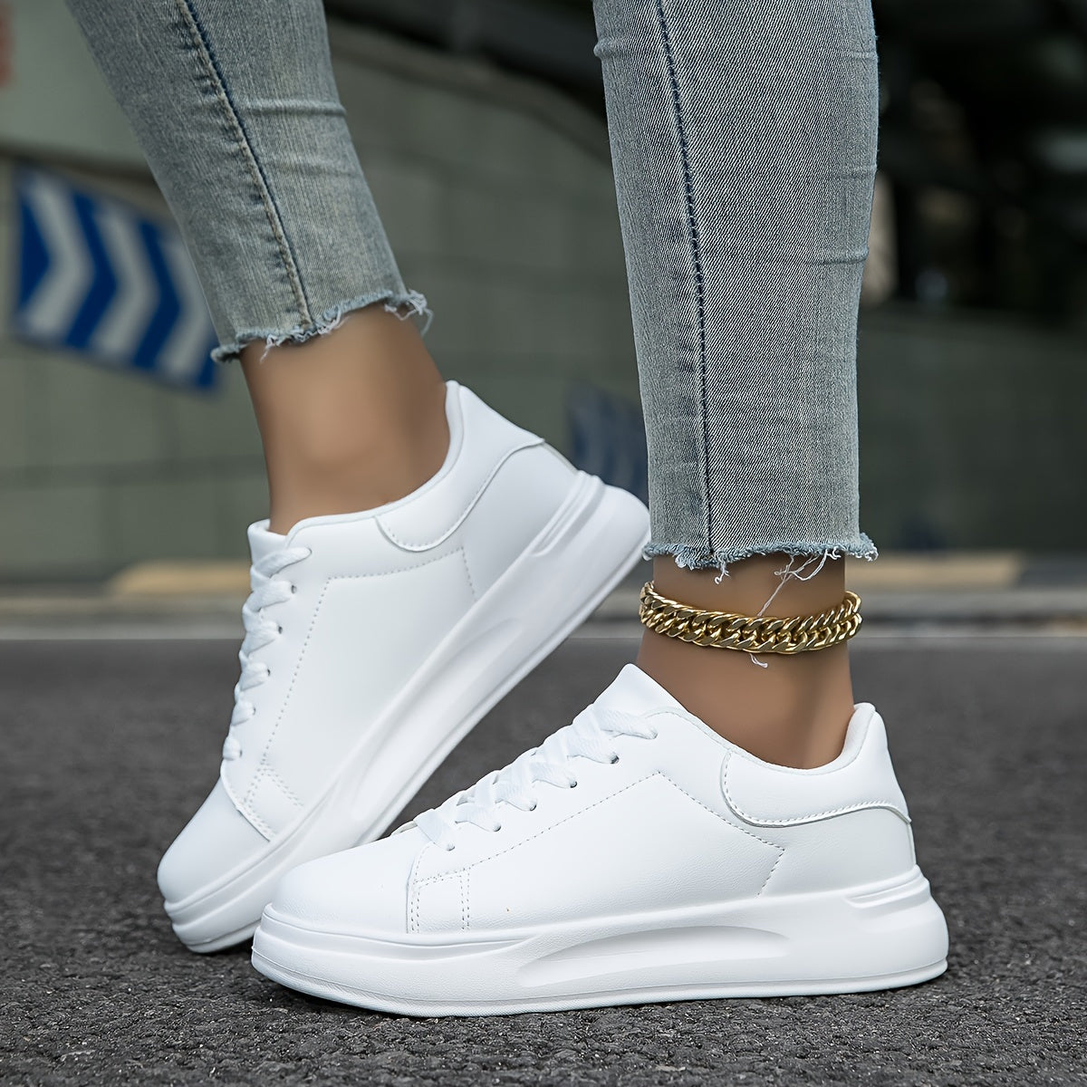 Stijlvolle Comfortabele Dames Sneakers met Lichtgewicht Zool