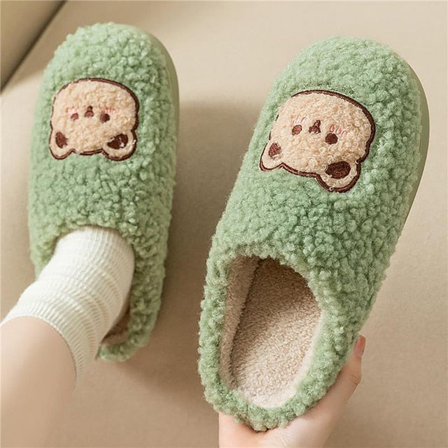 Luxe Comfortabele Vrouwen Pantoffels Met Dierenprint