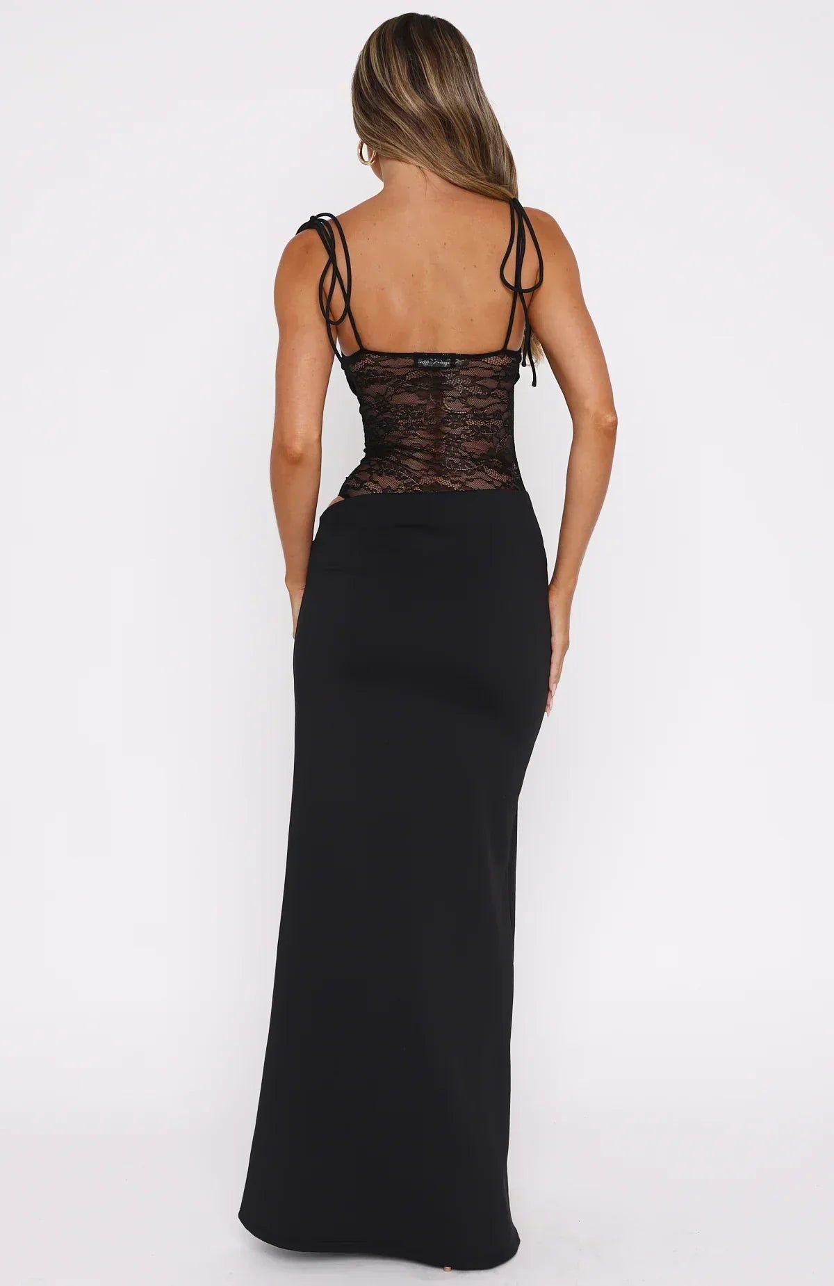 Sophia | Elegante Maxi Jurk met Kant