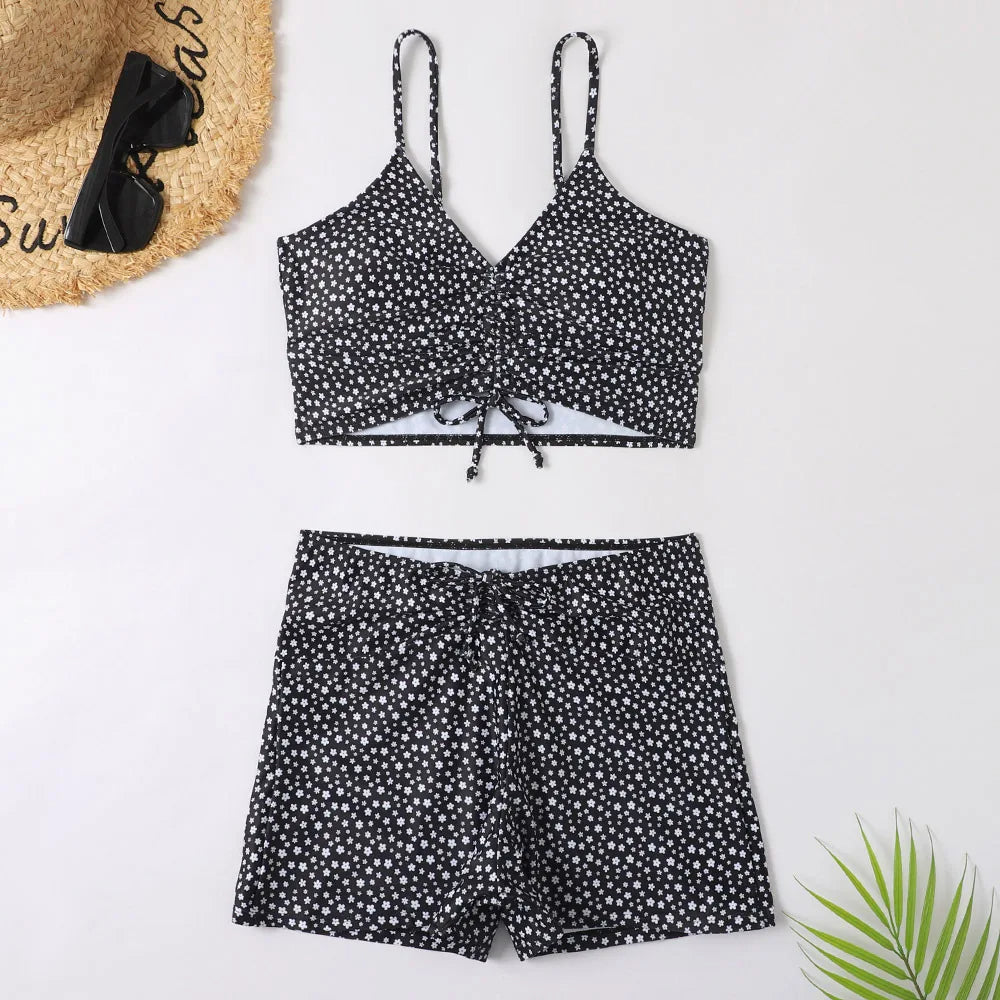 Vivienne | High-Waist Bikini met Bloemenprint