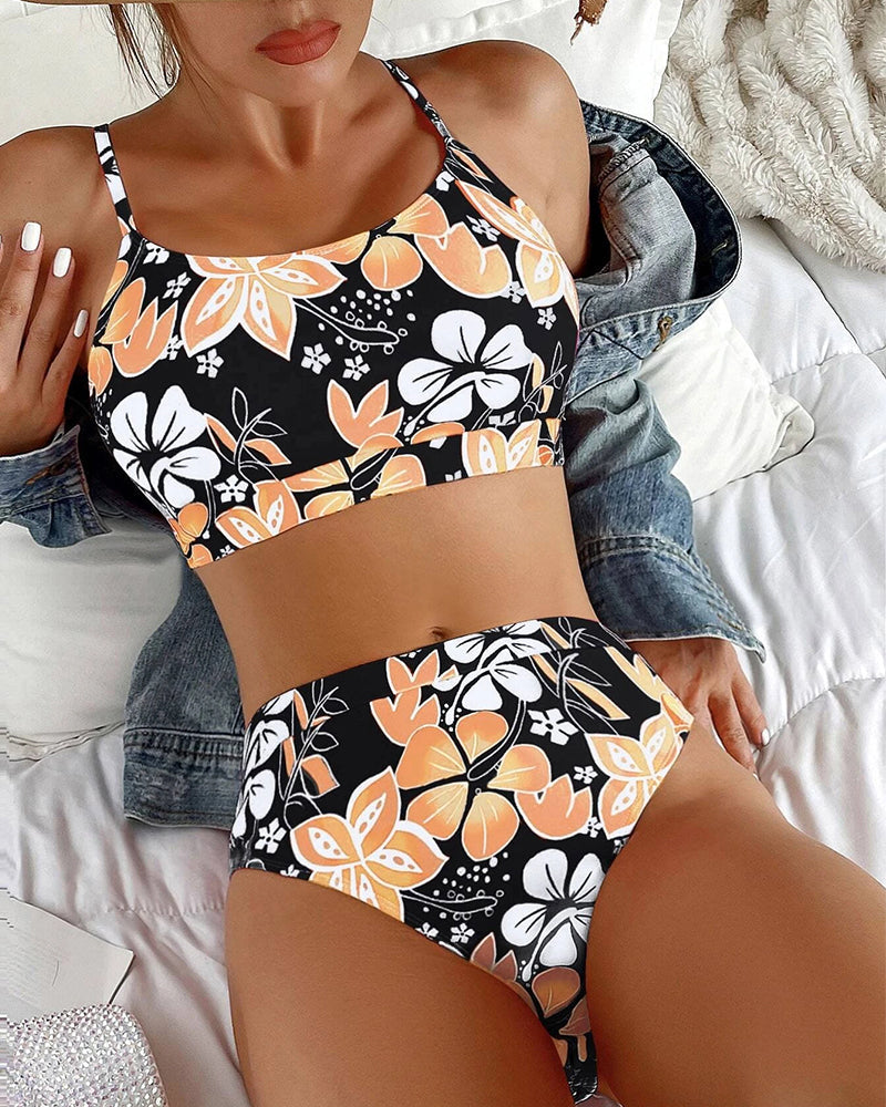 Yvessa | Bikini met Bloemmotief