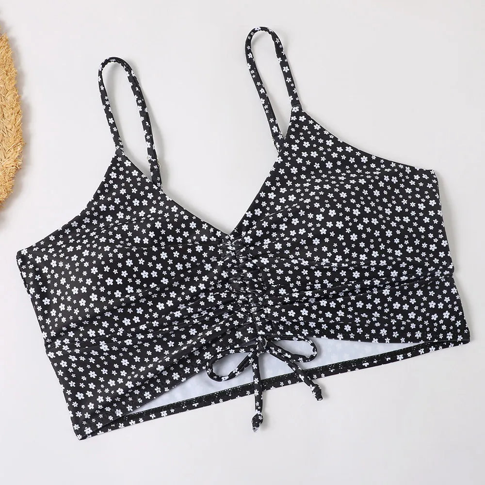 Vivienne | High-Waist Bikini met Bloemenprint