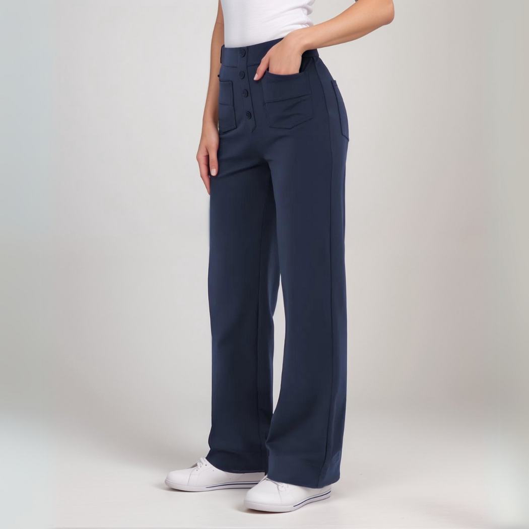 Elsa | Trendy Elastische Hoge Taille Sculpt Broek