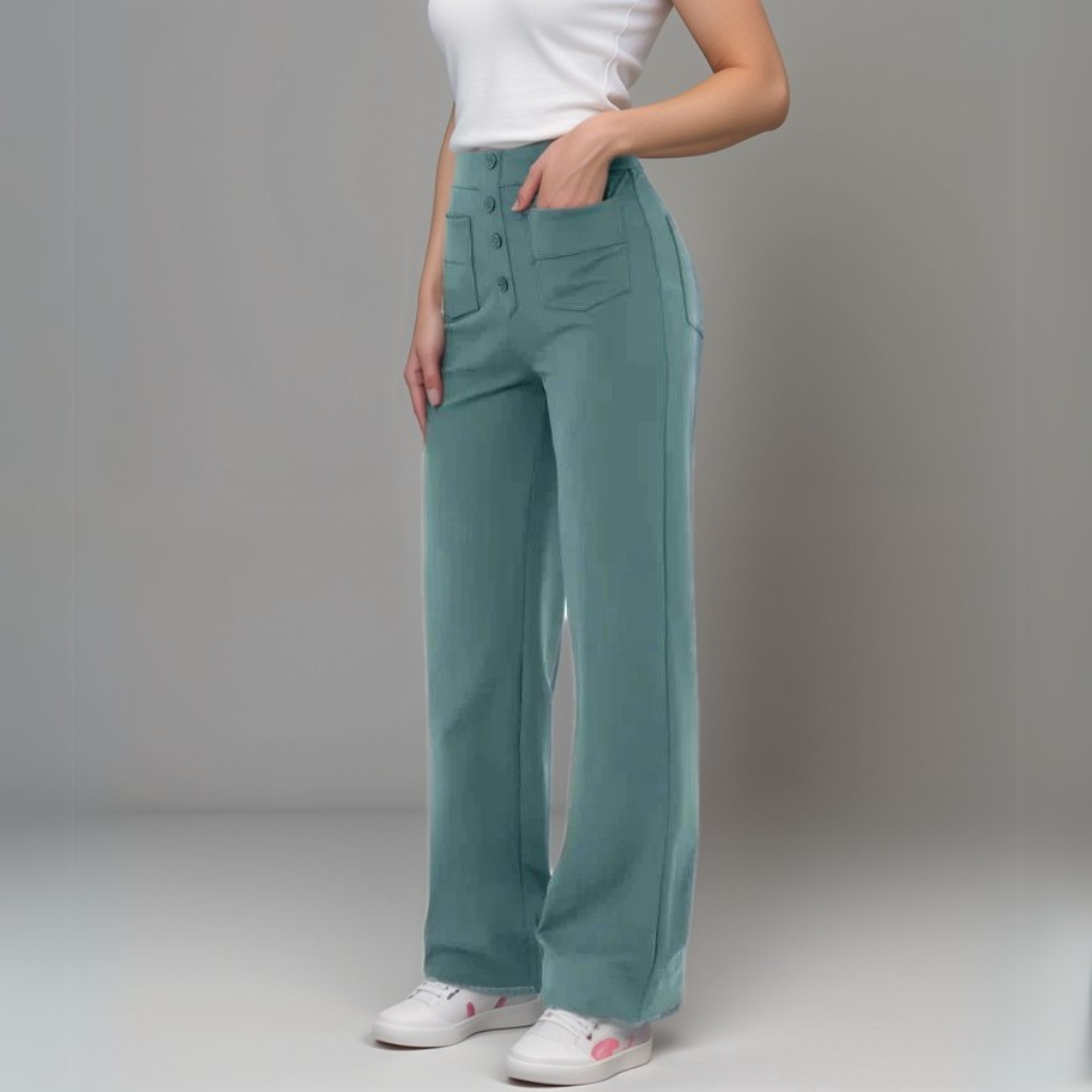 Elsa | Trendy Elastische Hoge Taille Sculpt Broek