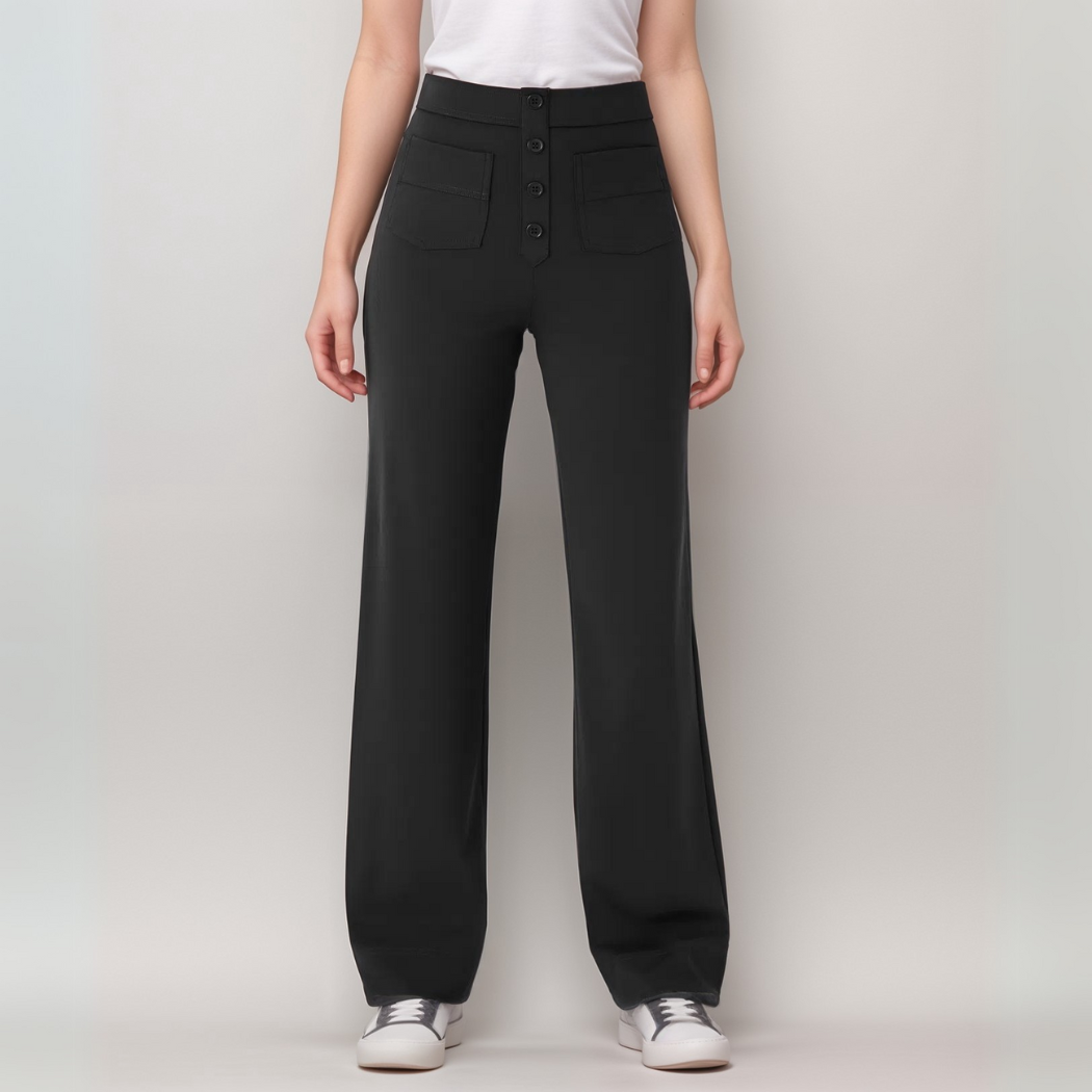 Elsa | Trendy Elastische Hoge Taille Sculpt Broek