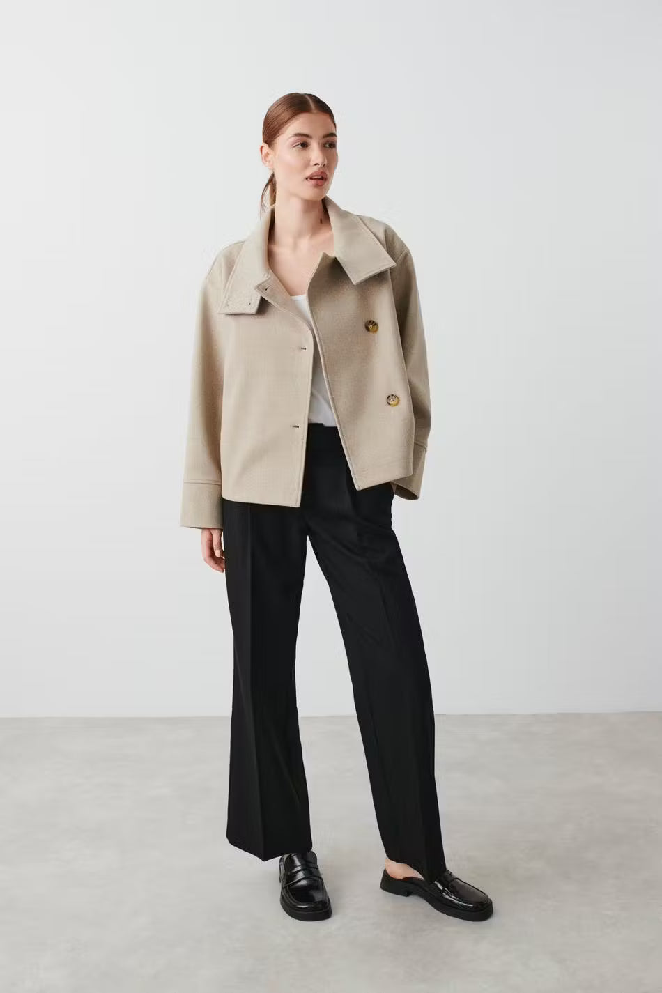 Minerva | Stijlvolle Oversized Peacoat
