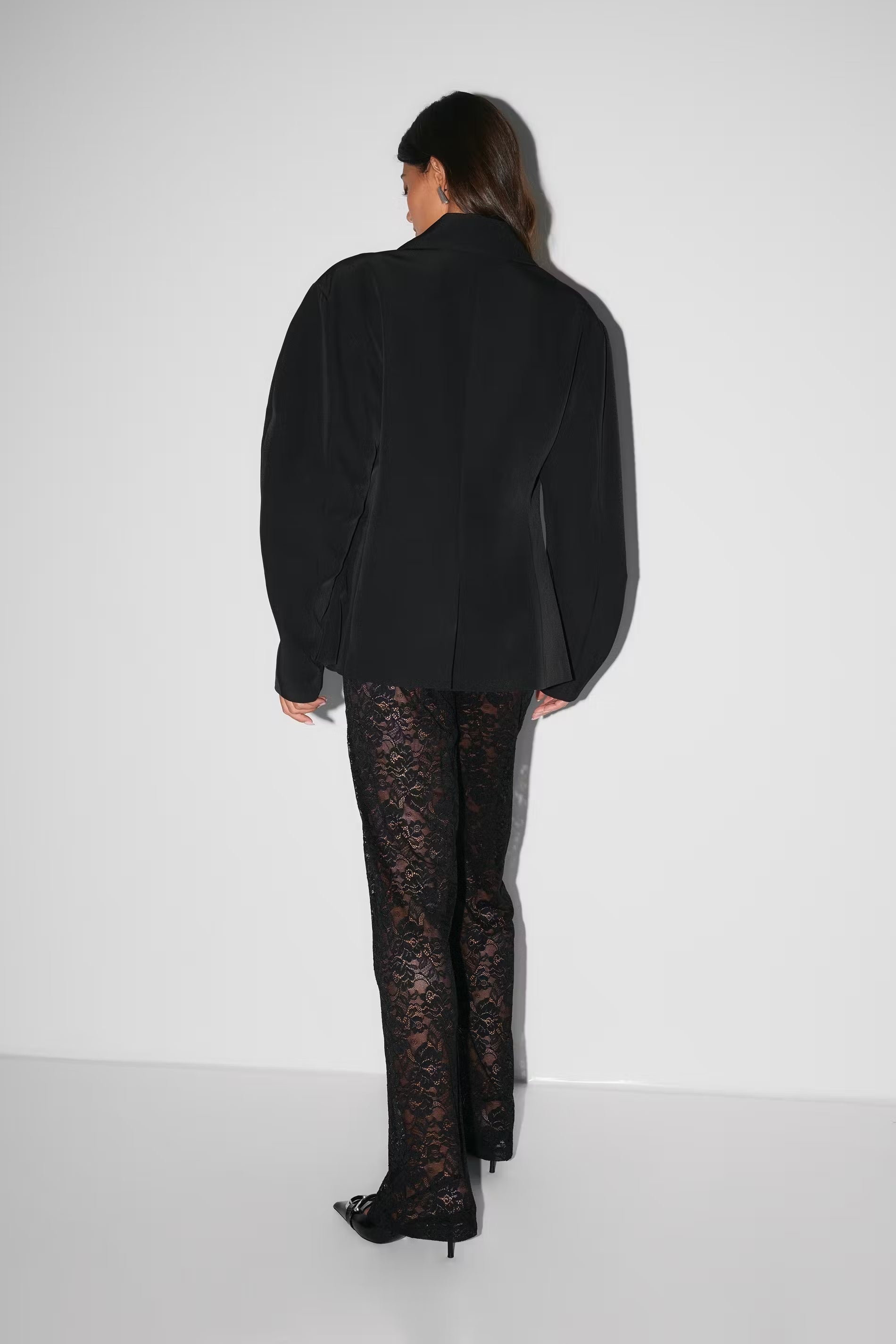Joy | Luxe pantalon van kant