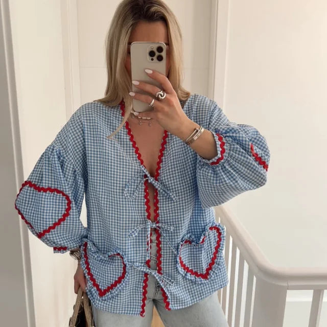 Emma | Charmante Oversized Boho Blouse