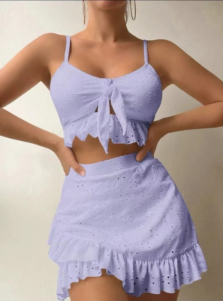 Jasmine | Ruffled Bikini Set