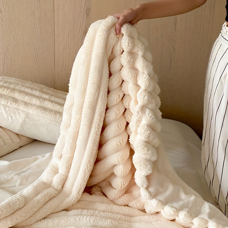 Pluche Dubbel-Laags Comfort Deken