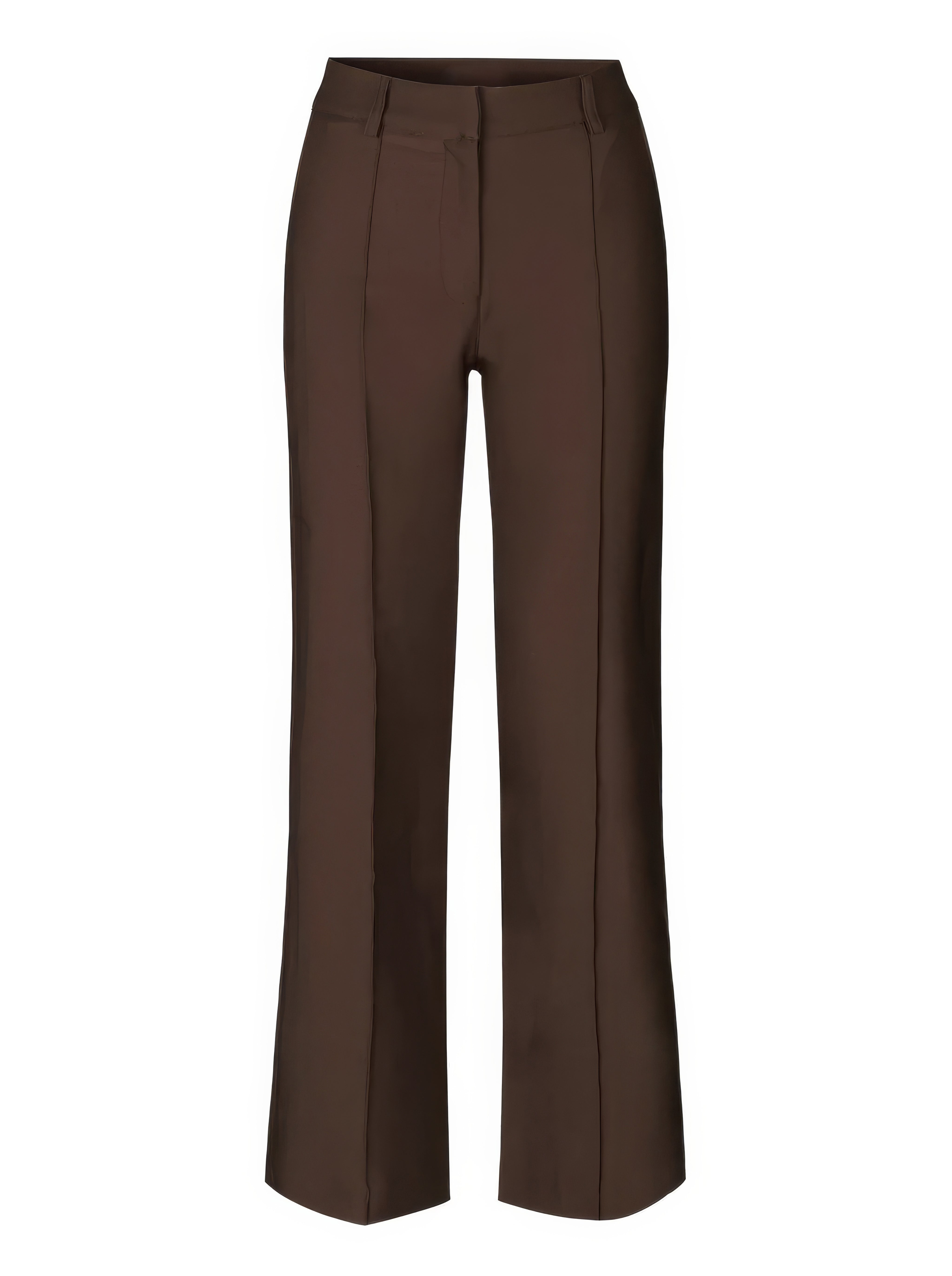 Hoge Taille Dames Pantalon met Rechte Pasvorm