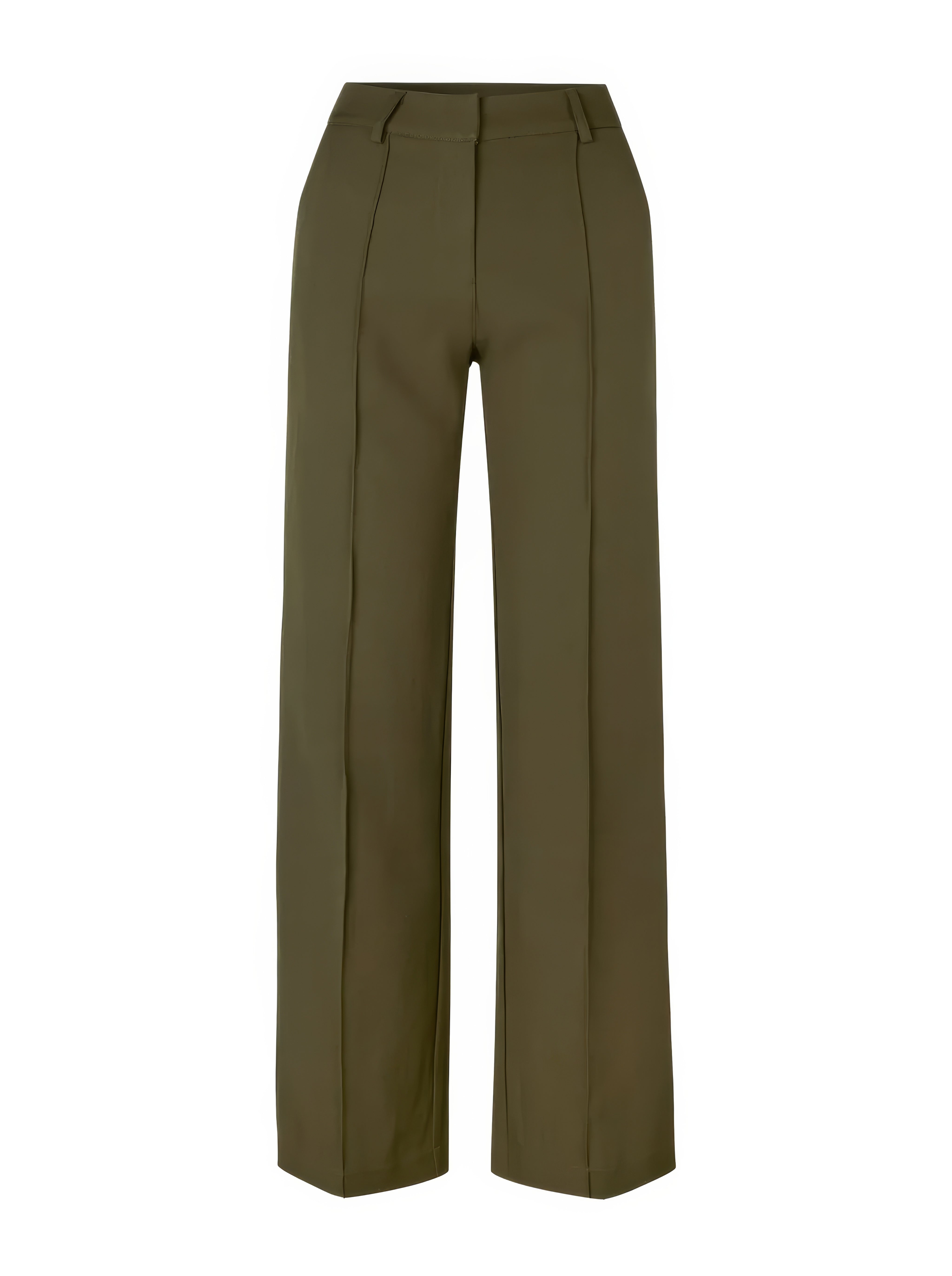 Hoge Taille Dames Pantalon met Rechte Pasvorm
