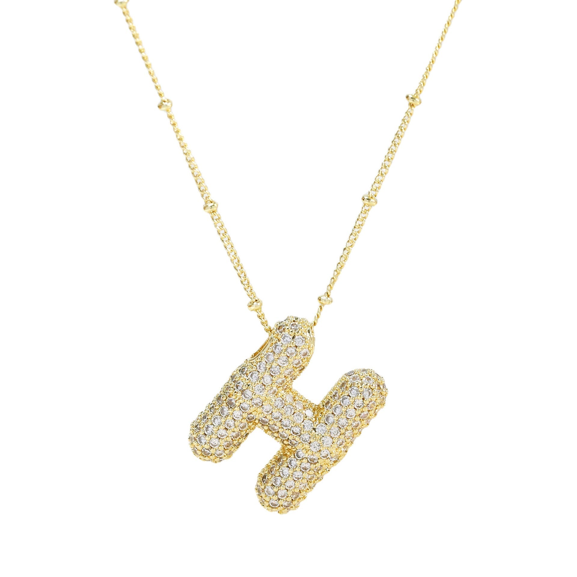 Diamond Bubble Necklace