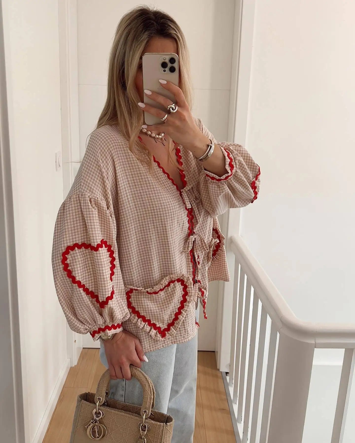 Emma | Charmante Oversized Boho Blouse