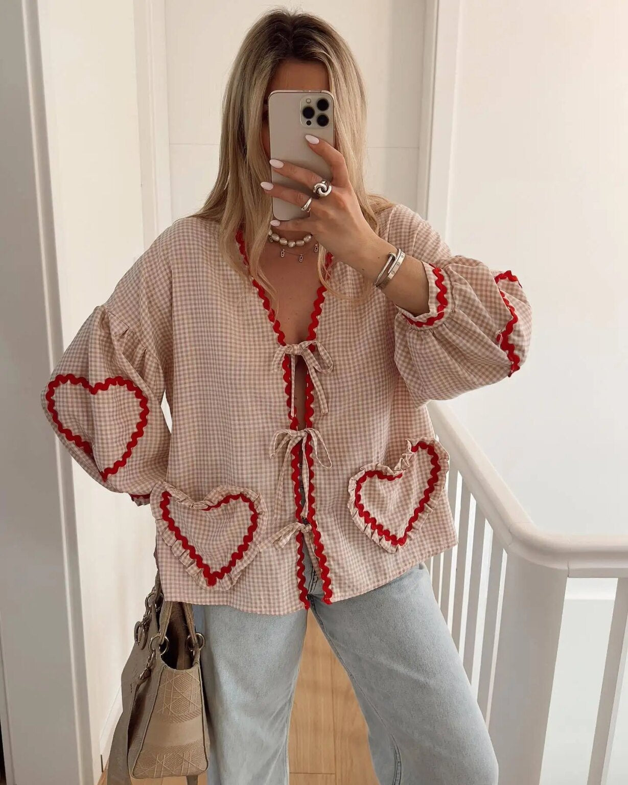 Emma | Charmante Oversized Boho Blouse