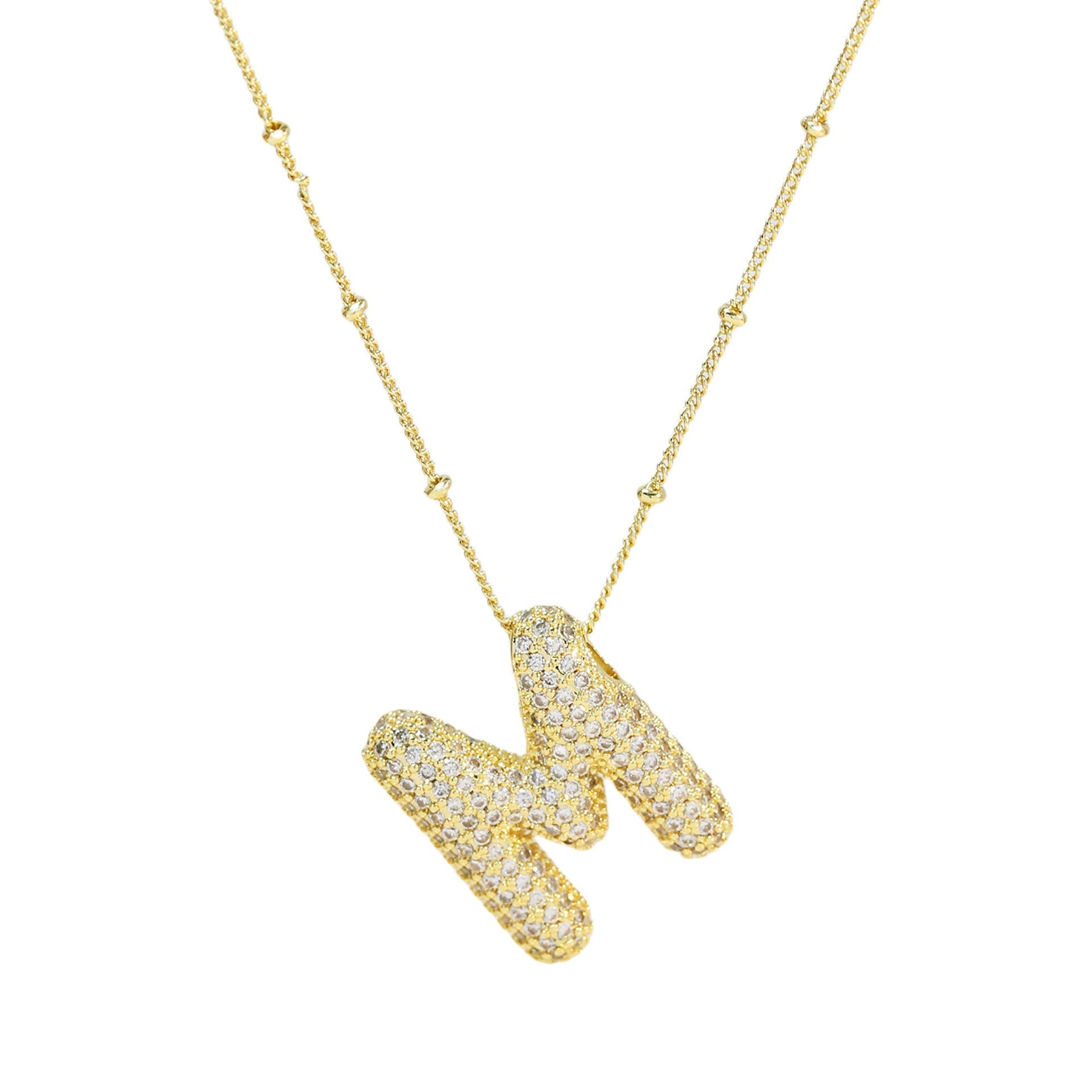 Diamond Bubble Necklace