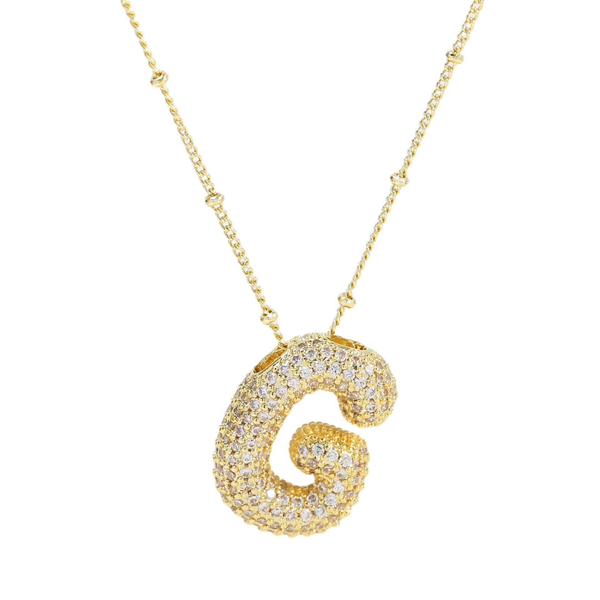 Diamond Bubble Necklace